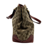 グッチ GUCCI ホースビット ウェブライン トートバッグ 296850 ベージュ/レッド GGキャンバス レディース トートバッグ