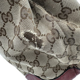 グッチ GUCCI ホースビット ウェブライン トートバッグ 296850 ベージュ/レッド GGキャンバス レディース トートバッグ
