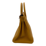 エルメス HERMES バーキン25 K刻 ナチュラルサブレ SV金具 トゴ レディース ハンドバッグ