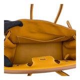 エルメス HERMES バーキン25 K刻 ナチュラルサブレ SV金具 トゴ レディース ハンドバッグ