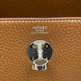 エルメス HERMES リンディ26 W刻 ゴールド SV金具 トリヨン レディース ショルダーバッグ