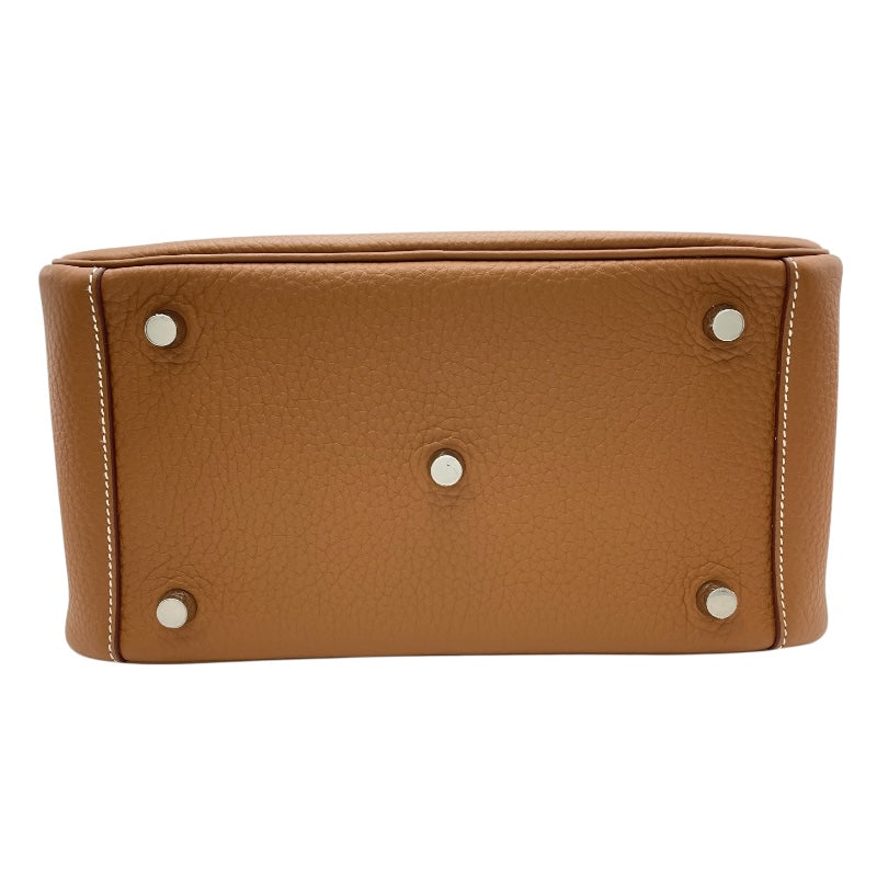 エルメス HERMES リンディ26 W刻 ゴールド SV金具 トリヨン レディース ショルダーバッグ