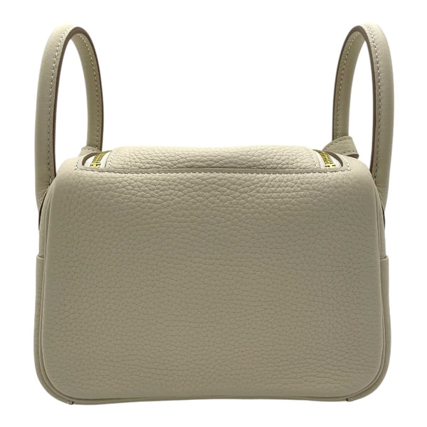 エルメス HERMES リンディミニ K刻 クレ GD金具 トリヨン レディース ショルダーバッグ