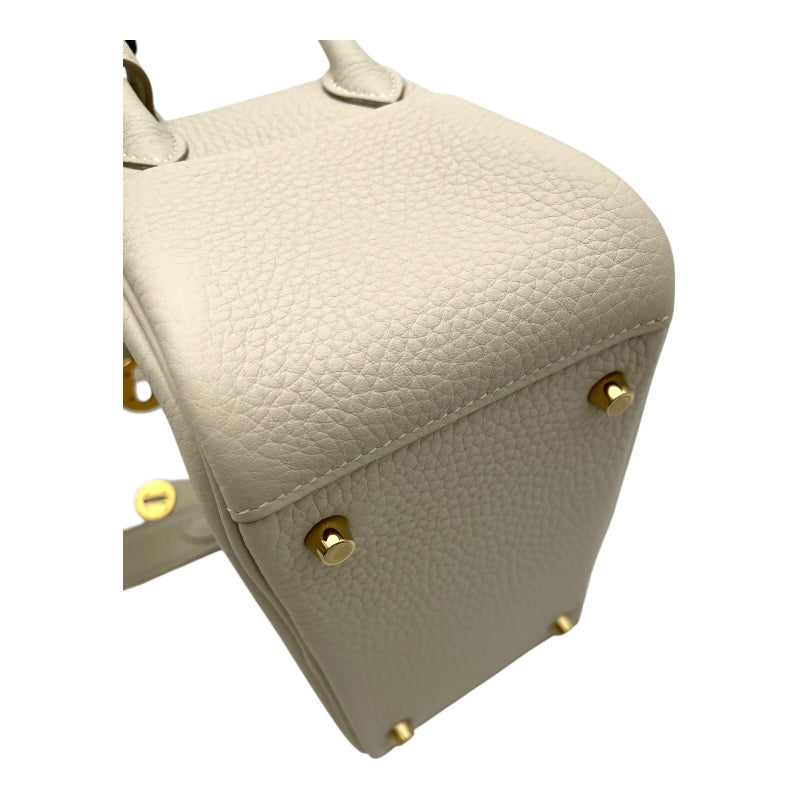 エルメス HERMES リンディミニ K刻 クレ GD金具 トリヨン レディース ショルダーバッグ