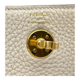 エルメス HERMES リンディミニ K刻 クレ GD金具 トリヨン レディース ショルダーバッグ
