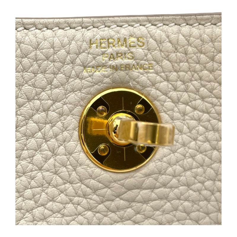 エルメス HERMES リンディミニ K刻 クレ GD金具 トリヨン レディース ショルダーバッグ