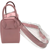 エルメス HERMES リンディミニ K刻 ローズサクラ SV金具 スイフト レディース ショルダーバッグ