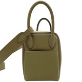 エルメス HERMES リンディミニ ヴェルソ K刻 ベージュマルファ/グリミスティ GD金具 スイフト レディース ショルダーバッグ