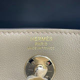 エルメス HERMES リンディミニ ヴェルソ K刻 ベージュマルファ/グリミスティ GD金具 スイフト レディース ショルダーバッグ