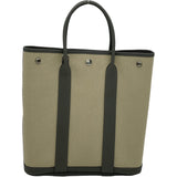 エルメス HERMES ガーデンファイルPM U刻 ベージュ・グリメイヤー SV金具 トワルミリタリー レディース ショルダーバッグ