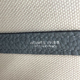 エルメス HERMES ガーデンファイルPM U刻 ベージュ・グリメイヤー SV金具 トワルミリタリー レディース ショルダーバッグ