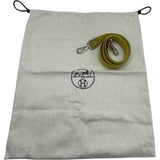 エルメス HERMES ガーデンファイルPM Z刻 カルダモン/アイボリー SV金具 トワルミリタリー・ネゴンダ レディース ショルダーバッグ