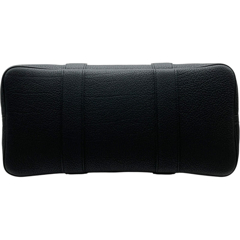 エルメス HERMES ガーデンパーティPM Z刻 ブラック SV金具 トワル レディース トートバッグ