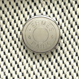 エルメス HERMES ガーデンパーティPM Z刻 ブラック SV金具 トワル レディース トートバッグ