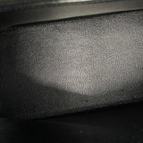 エルメス HERMES ケリー28 外縫い □D刻 ブラック GD金具 ボックスカーフ レディース ショルダーバッグ