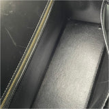 エルメス HERMES ケリー28 外縫い □D刻 ブラック GD金具 ボックスカーフ レディース ショルダーバッグ