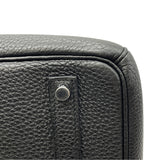 エルメス HERMES バーキン35 □Q刻 ブラック SV金具 トゴ レディース ハンドバッグ