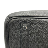 エルメス HERMES バーキン35 □Q刻 ブラック SV金具 トゴ レディース ハンドバッグ