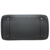 エルメス HERMES バーキン35 □Q刻 ブラック SV金具 トゴ レディース ハンドバッグ