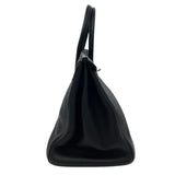 エルメス HERMES バーキン35 □Q刻 ブラック SV金具 トゴ レディース ハンドバッグ