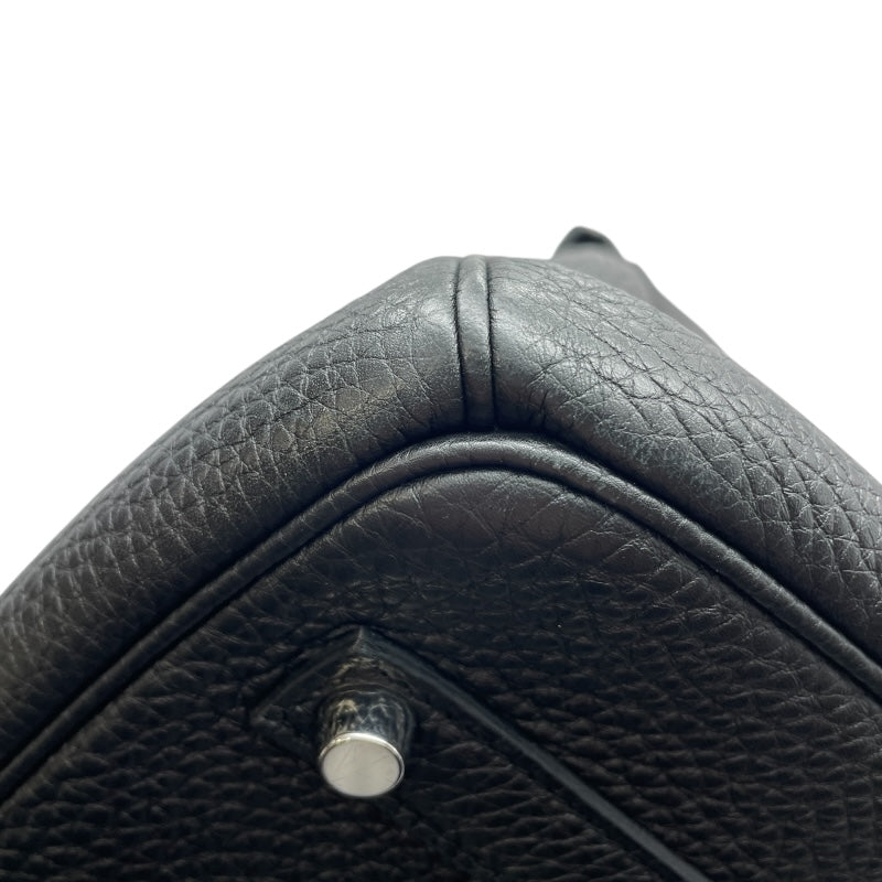エルメス HERMES バーキン35 □Q刻 ブラック SV金具 トゴ レディース ハンドバッグ