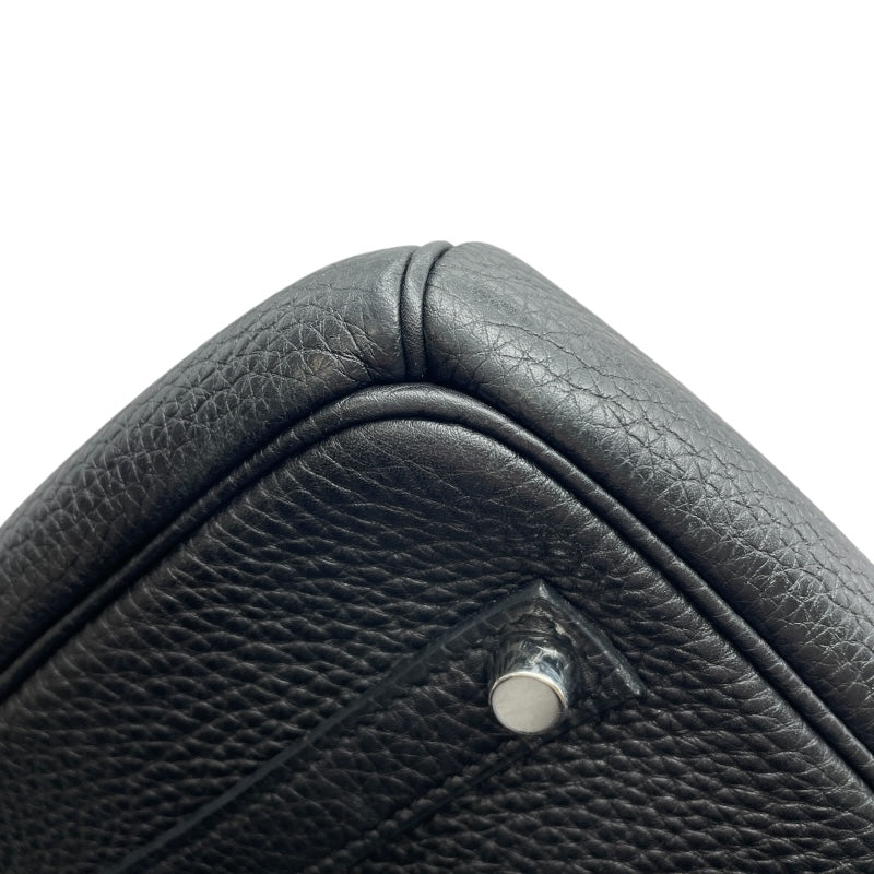 エルメス HERMES バーキン35 □Q刻 ブラック SV金具 トゴ レディース ハンドバッグ