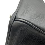 エルメス HERMES バーキン35 □P刻 ブラック SV金具 トリヨン レディース ハンドバッグ