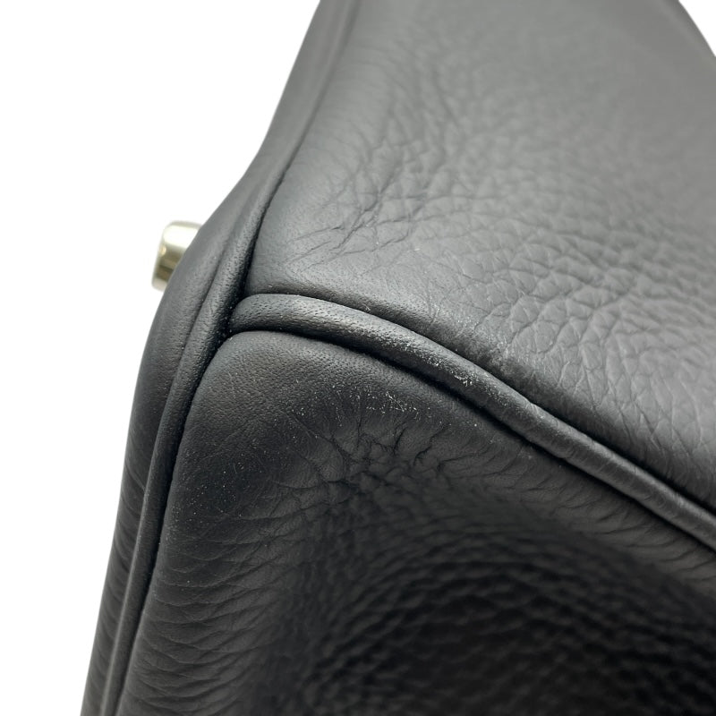 エルメス HERMES バーキン35 □P刻 ブラック SV金具 トリヨン レディース ハンドバッグ