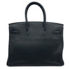 エルメス HERMES バーキン35 □P刻 ブラック SV金具 トリヨン レディース ハンドバッグ