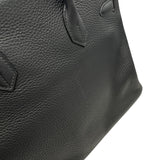 エルメス HERMES バーキン35 □P刻 ブラック SV金具 トリヨン レディース ハンドバッグ