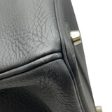 エルメス HERMES バーキン35 □P刻 ブラック SV金具 トリヨン レディース ハンドバッグ