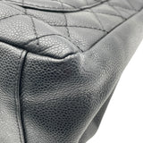 シャネル CHANEL GST チェーントートバッグ A5099512番台 ブラック ゴールド金具 キャビアスキン レディース トートバッグ