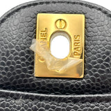 シャネル CHANEL マトラッセ25 A01112 24番台 ブラック キャビアスキン レディース ショルダーバッグ