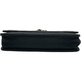 シャネル CHANEL マトラッセチェーンウォレット A33814 18番台 ブラック GD金具 キャビア レディース ショルダーバッグ