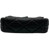 シャネル CHANEL CHANEL19 マキシ AS1162 ブラック　ゴールド/シルバー金具 ラムスキン レディース ショルダーバッグ