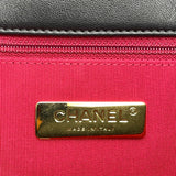 シャネル CHANEL CHANEL19 マキシ AS1162 ブラック　ゴールド/シルバー金具 ラムスキン レディース ショルダーバッグ