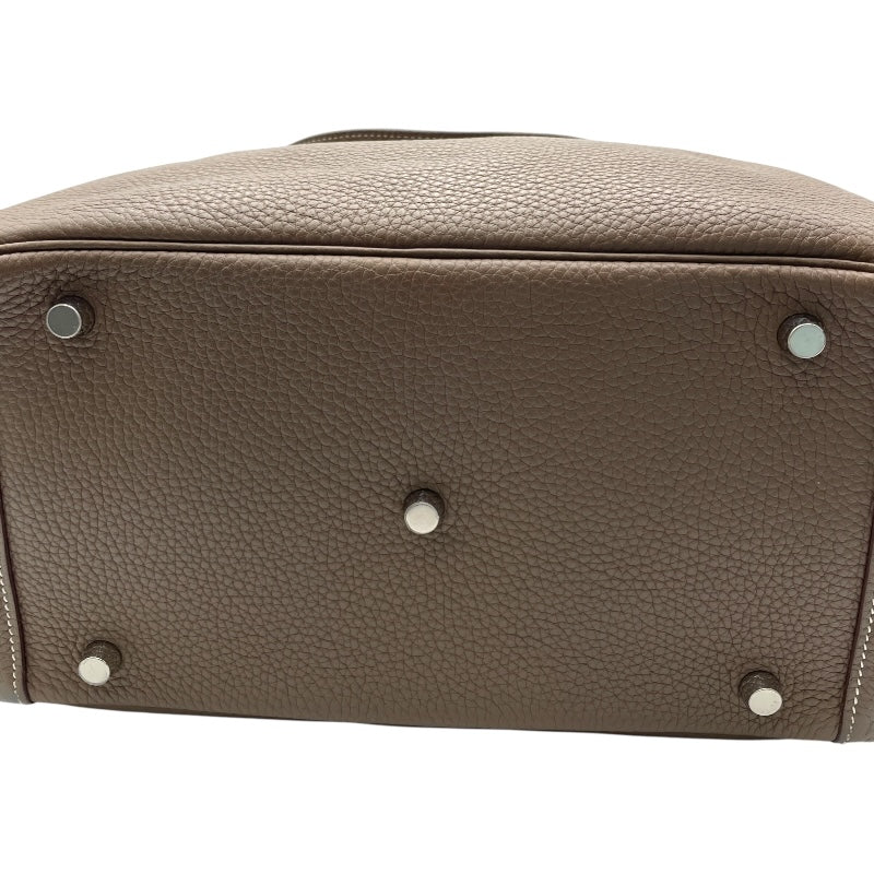 エルメス HERMES リンディ30 X刻印　(2016年製) エトゥープ　シルバー金具 トリヨンクレマンス レディース ショルダーバッグ