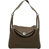 エルメス HERMES リンディ30 X刻印　(2016年製) エトゥープ　シルバー金具 トリヨンクレマンス レディース ショルダーバッグ