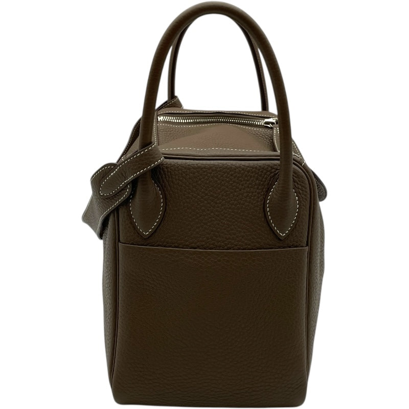 エルメス HERMES リンディ30 X刻印　(2016年製) エトゥープ　シルバー金具 トリヨンクレマンス レディース ショルダーバッグ