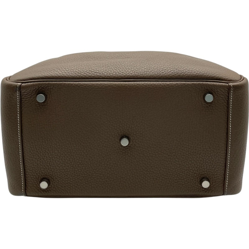 エルメス HERMES リンディ30 X刻印　(2016年製) エトゥープ　シルバー金具 トリヨンクレマンス レディース ショルダーバッグ