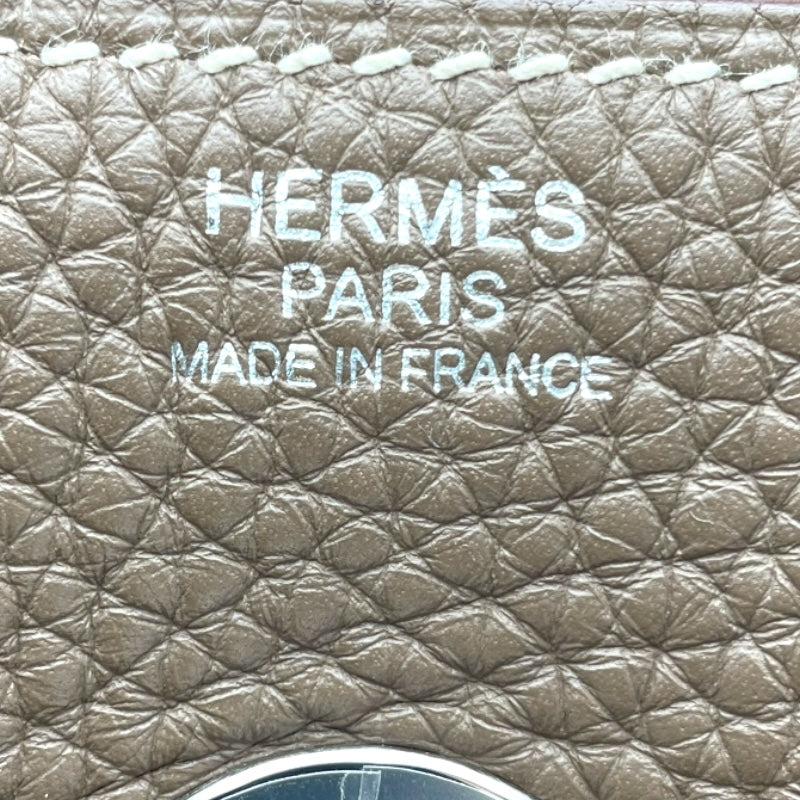 エルメス HERMES リンディ30 X刻印　(2016年製) エトゥープ　シルバー金具 トリヨンクレマンス レディース ショルダーバッグ