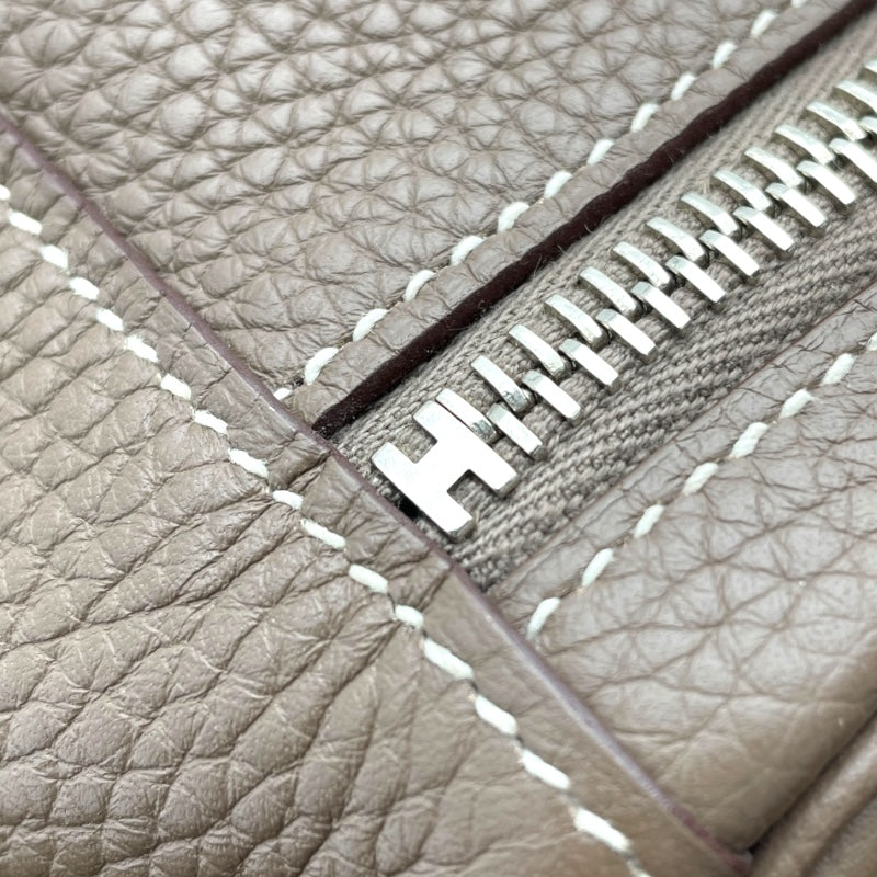 エルメス HERMES リンディ30 X刻印　(2016年製) エトゥープ　シルバー金具 トリヨンクレマンス レディース ショルダーバッグ