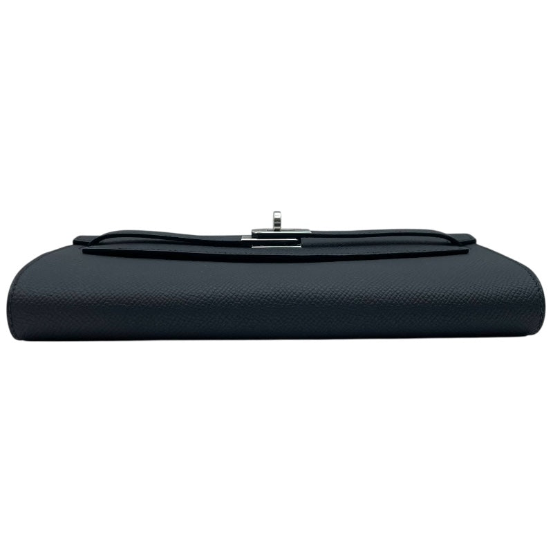 エルメス HERMES ケリートゥーゴー K刻 ブラック SV金具 エプソン レディース ショルダーバッグ