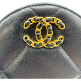 シャネル CHANEL CHANEL19ラウンド チェーンショルダー AP0945 29番台 ブラック GD・SV金具 ラム レディース ショルダーバッグ