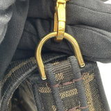 フェンディ FENDI バケットバッグミニ 8BS017 ブラウン キャンバス レディース ショルダーバッグ