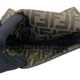 フェンディ FENDI バケットバッグミニ 8BS017 ブラウン キャンバス レディース ショルダーバッグ