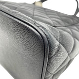 シャネル CHANEL 復刻トート A01804 ブラック キャビア レディース ハンドバッグ