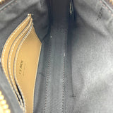 フェンディ FENDI FFバケット スリム クラッチ 8BS073 ブラウン キャンバス レディース ショルダーバッグ