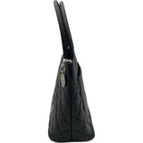 シャネル CHANEL 復刻トート A01804 ブラック キャビア レディース ハンドバッグ