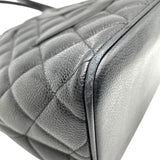 シャネル CHANEL 復刻トート A01804 ブラック キャビア レディース ハンドバッグ